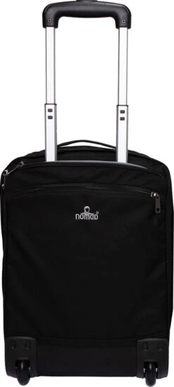 NOMAD® Boarding Rugzak Trolley 26L Zwart | Reistas Met Wielen | Handbagage Laptopvak | 35x30x52cm Rugzaktrolley Volwassenen -Schoolbenodigdheden 541x1200 1