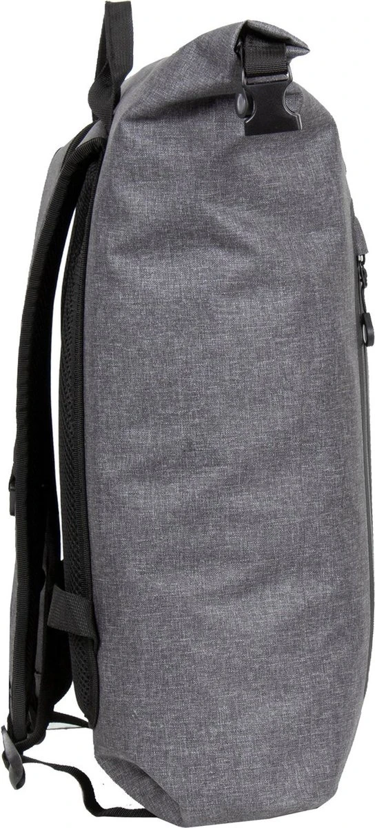 New Rebels® Vepo - Rugtas - Grijs- Waterbestendig - Roll-top - 87 - 19x20x4cm - Rugzak / Backpack 5 New Rebels® Vepo - Rugtas - Grijs- Waterbestendig - Roll-top - 87 - 19x20x4cm - Rugzak / Backpack - Afbeelding 5
