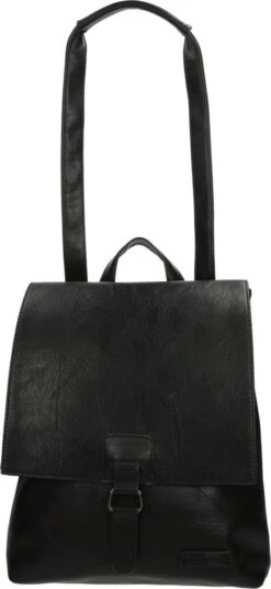 Enrico Benetti Caen Rugzak/ Schoudertas - Zwart