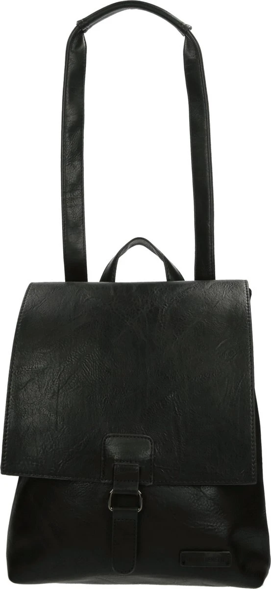 Enrico Benetti Caen Rugzak/ Schoudertas - Zwart 1 Enrico Benetti Caen Rugzak/ Schoudertas - Zwart