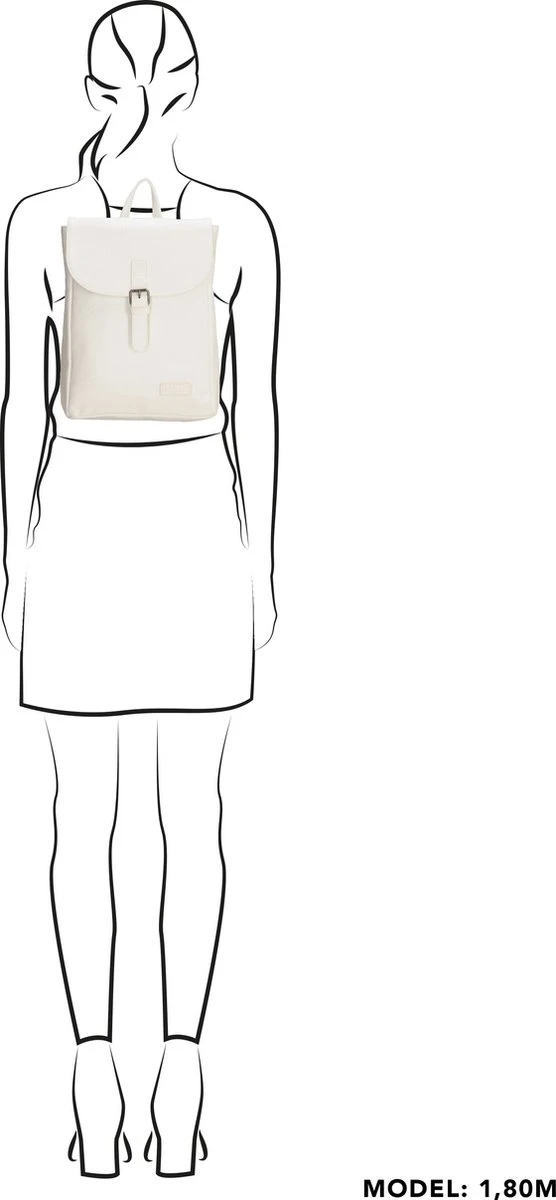 Beagles Murcia Rugzak - Wit 5 Beagles Murcia Rugzak - Wit - Afbeelding 5