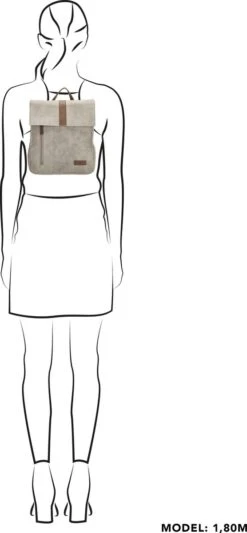 Beagles Brunete Rugzak - Lichtgrijs 11 Beagles Brunete Rugzak - Lichtgrijs -Schoolbenodigdheden 556x1200 16