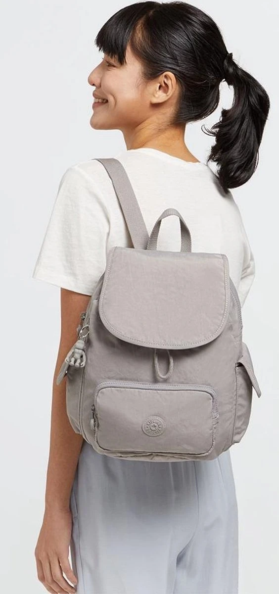 Kipling CITY PACK S Rugzak, 13 Liter - Grey Gris 8 Kipling CITY PACK S Rugzak, 13 Liter - Grey Gris - Afbeelding 8