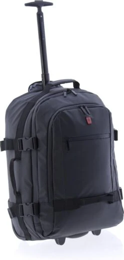Gladiator Polar Handbagage Laptop Rugzak Trolley - 55 Cm - 14 Inch - Zwart 30 Gladiator Polar Handbagage Laptop Rugzak Trolley - 55 Cm - 14 Inch - Zwart -Schoolbenodigdheden 573x1200