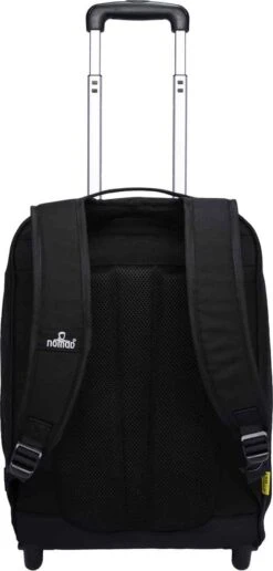 NOMAD® Boarding Rugzak Trolley 26L Zwart | Reistas Met Wielen | Handbagage Laptopvak | 35x30x52cm Rugzaktrolley Volwassenen -Schoolbenodigdheden 574x1200 3
