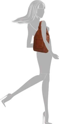 Enrico Benetti Rugzak - Lily - Dames Rugtas & Schoudertas - Anti Diefstal - Cognac / Bruin 9 Enrico Benetti Rugzak - Lily - Dames Rugtas & Schoudertas - Anti Diefstal - Cognac / Bruin -Schoolbenodigdheden 575x1200 13