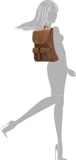 ENRICO BENETTI ELIZA RUGTAS CAMEL -Schoolbenodigdheden 575x1200 16