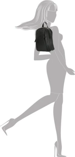 Enrico Benetti Toulouse Rugzak - 66169 - Zwart -Schoolbenodigdheden 575x1200 21