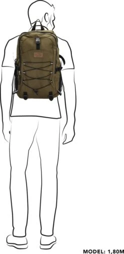 Beagles Originals Outdoor Originals Rugzak 15,6 Inch (34.5x19.4 Cm) - Olijfgroen 8 Beagles Originals Outdoor Originals Rugzak 15,6 Inch (34.5x19.4 Cm) - Olijfgroen -Schoolbenodigdheden 585x1200 5