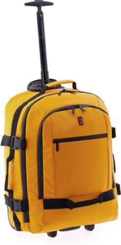 Gladiator Polar Handbagage Laptop Rugzak Trolley - 55 Cm - 14 Inch - Geel 25 Gladiator Polar Handbagage Laptop Rugzak Trolley - 55 Cm - 14 Inch - Geel -Schoolbenodigdheden 594x1200 1