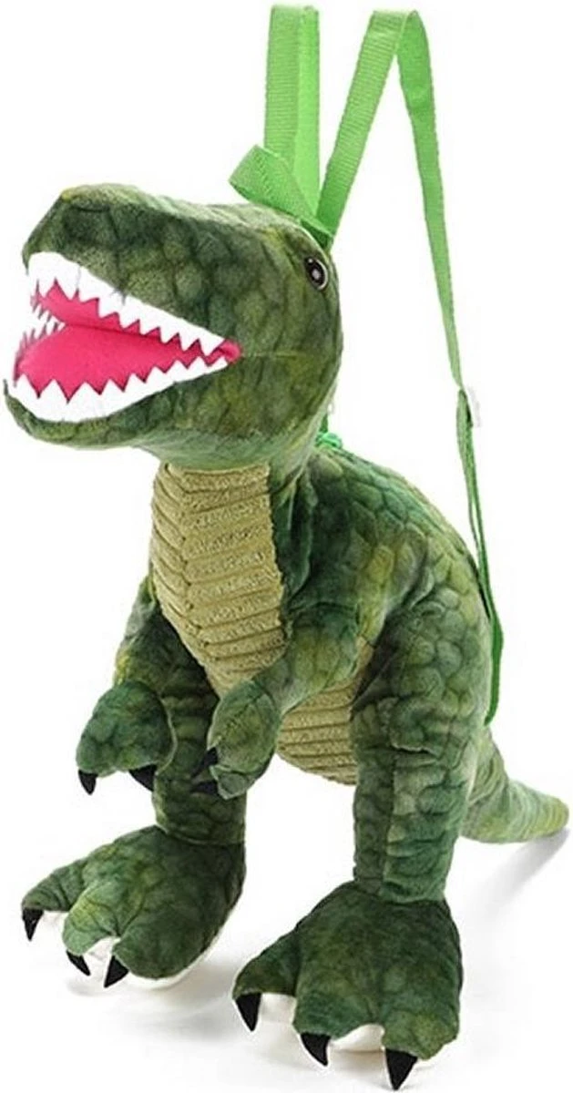 Toi Toys Pluchen T-Rex Rugzak 50 Cm 2 Toi Toys Pluchen T-Rex Rugzak 50 Cm - Afbeelding 2