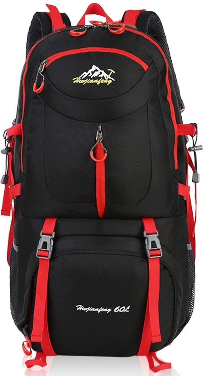 Rugzak/Backpack 60L.met 15.6inch Laptopvak, Met 11 Maal Vak Verdeling, Extra Sterk Water Afstotend Materiaal. 1 Rugzak/Backpack 60L.met 15.6inch Laptopvak, Met 11 Maal Vak Verdeling, Extra Sterk Water Afstotend Materiaal.