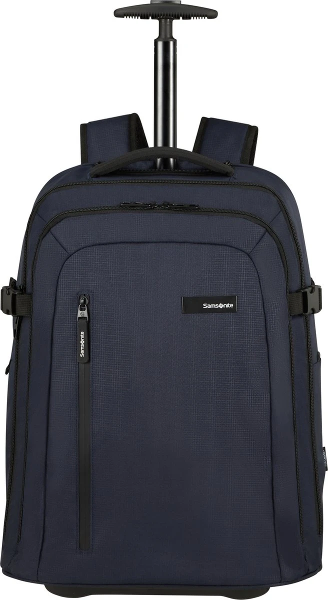 Samsonite Rugzaktrolley Met Laptopvak - Roader Rugzak 17.3 (Handbagage) Dark Blue 10 Samsonite Rugzaktrolley Met Laptopvak - Roader Rugzak 17.3 (Handbagage) Dark Blue - Afbeelding 10
