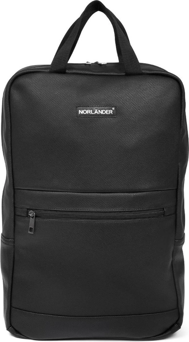 Norländer Xcite Rugtas Zwart 2 Norländer Xcite Rugtas Zwart - Afbeelding 2