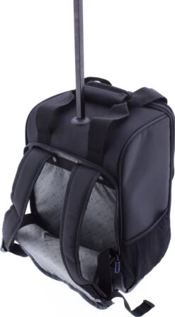 Gladiator Trick Handbagage Laptop Rugzak Trolley - 40 Cm - 15 Inch - Zwart -Schoolbenodigdheden 665x1200 4
