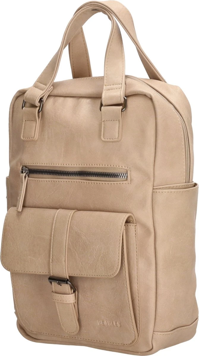 Beagles Carino Rugzak - Lichttaupe 2 Beagles Carino Rugzak - Lichttaupe - Afbeelding 2