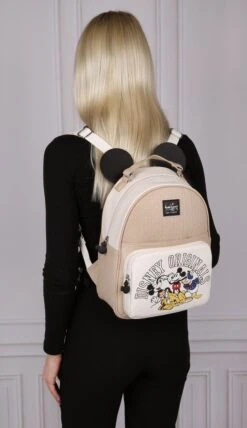 DISNEY Mickey Mouse And Friends - Beige Rugzak Met Reliëf En Een Handvat -Schoolbenodigdheden 692x1200 2