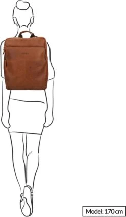 DSTRCT Limited Rugtas - 15,6 Inch Laptoptas - Cognac 11 DSTRCT Limited Rugtas - 15,6 Inch Laptoptas - Cognac -Schoolbenodigdheden 699x1200