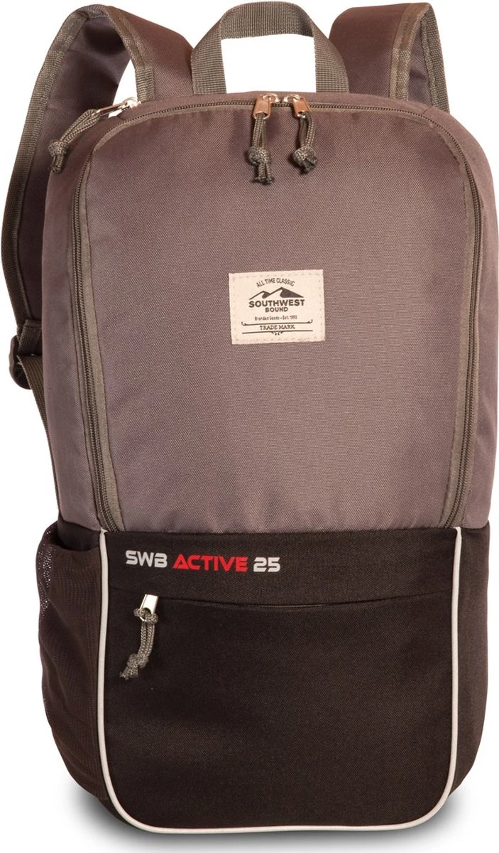Southwest Bound Rugzak Active 18 Liter 27 X 34 Cm Polyester Grijs 1 Southwest Bound Rugzak Active 18 Liter 27 X 34 Cm Polyester Grijs
