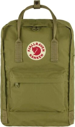Schoolbenodigdheden 13 Fjallraven Kånken Laptoprugzak 15 Inch - Foliage Green