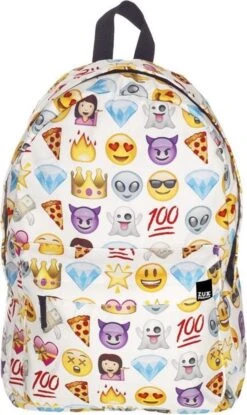 Zumprema - Emoji Madness Rugzak - Wit