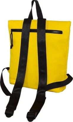 New Rebels Mart Waterafstotende Rolltop Rugzak - Medium - Geel -Schoolbenodigdheden 716x1200 9