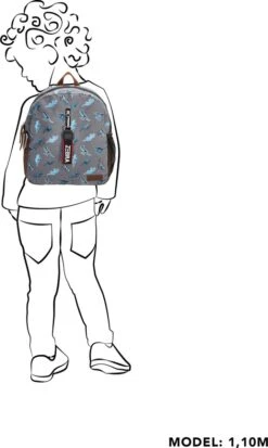 Zebra Rugzak Dino X-Ray Blauw Rugtas + Dino Ei -Schoolbenodigdheden 718x1200 7