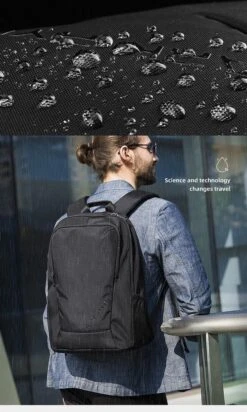 Rugzak Laptop Waterdichte Tas Schoudertas Heren Rugzak Met Laptopvak Laptoptas 15 6 Inch Regenponcho Waterdichte Tas Regenjas - MARK RYDEN® -Schoolbenodigdheden 720x1200