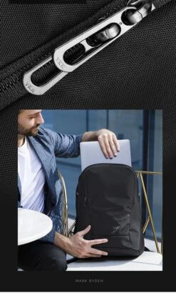Rugzak Laptop Waterdichte Tas Schoudertas Heren Rugzak Met Laptopvak Laptoptas 15 6 Inch Regenponcho Waterdichte Tas Regenjas - MARK RYDEN® -Schoolbenodigdheden 723x1200 3