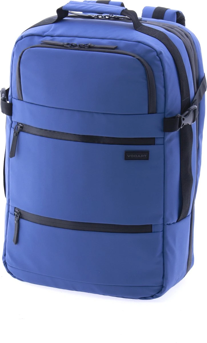 Vogart Camper Waterproof Laptoprugzak - 17 Inch - Blauw 1 Vogart Camper Waterproof Laptoprugzak - 17 Inch - Blauw