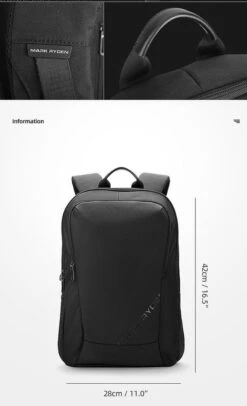 Rugzak Laptop Waterdichte Tas Schoudertas Heren Rugzak Met Laptopvak Laptoptas 15 6 Inch Regenponcho Waterdichte Tas Regenjas - MARK RYDEN® -Schoolbenodigdheden 730x1200