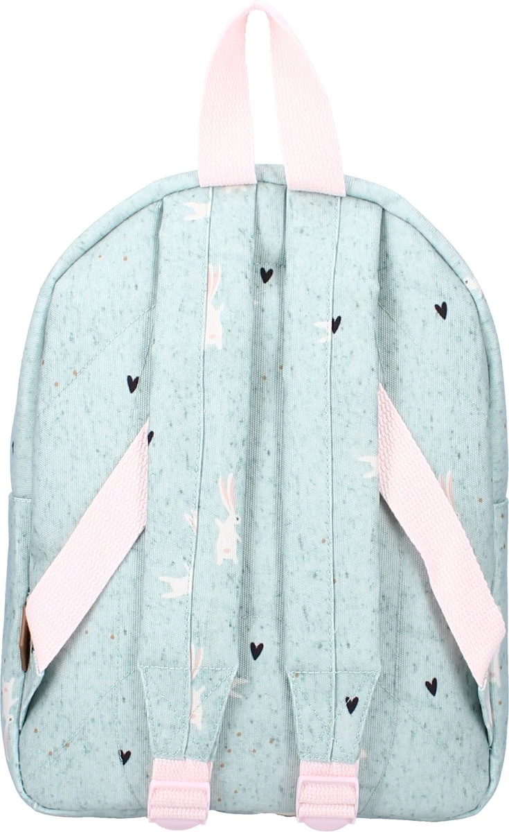 Kidzroom Hug Me - Rugzak - 2 T/m 6 Jaar - Groen - Konijn 3 Kidzroom Hug Me - Rugzak - 2 T/m 6 Jaar - Groen - Konijn - Afbeelding 3