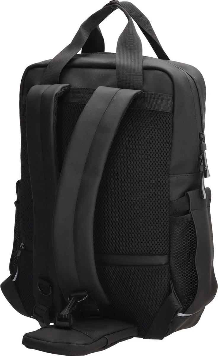 Beagles Originals Waterproof Originals Rugzak 15,6 Inch (34.5x19.4 Cm) - Zwart 6 Beagles Originals Waterproof Originals Rugzak 15,6 Inch (34.5x19.4 Cm) - Zwart - Afbeelding 6