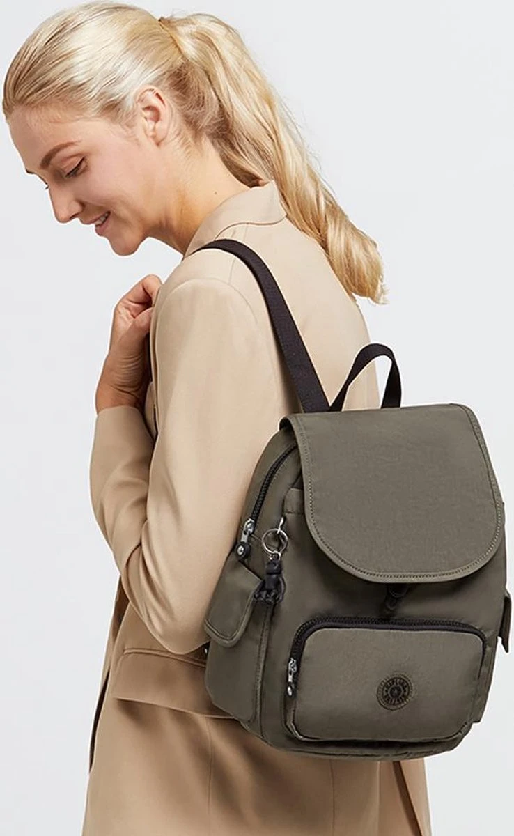 Kipling CITY PACK S Rugzak, 13 Liter - Green Moss 2 Kipling CITY PACK S Rugzak, 13 Liter - Green Moss - Afbeelding 2