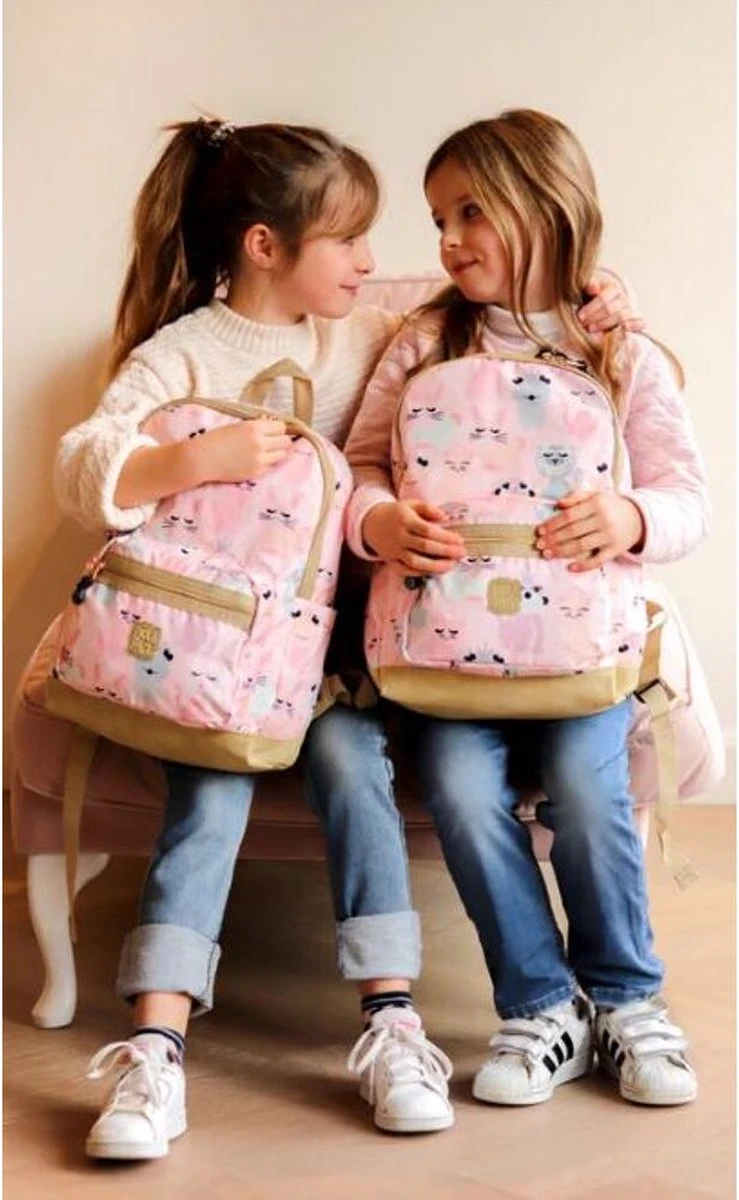 Pick & Pack Lieve Diertjes - Rugzak - Roze - Maat M 7 Pick & Pack Lieve Diertjes - Rugzak - Roze - Maat M - Afbeelding 7