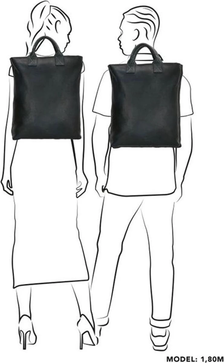 Micmacbags Discover Rugzak 15 Inch - Zwart 17 Micmacbags Discover Rugzak 15 Inch - Zwart - Afbeelding 17