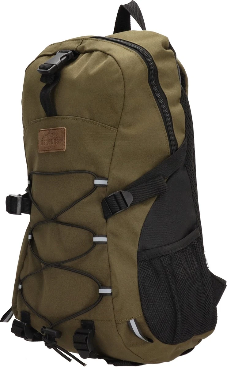Beagles Originals Outdoor Originals Rugzak 13,3 Inch (29,4x16,6 Cm.) - Olijfgroen 3 Beagles Originals Outdoor Originals Rugzak 13,3 Inch (29,4x16,6 Cm.) - Olijfgroen - Afbeelding 3