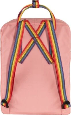 Fjallraven Fjällräven Kanken Rainbow Rugzak Pink - Rainbow Pattern -Schoolbenodigdheden 742x1200 9