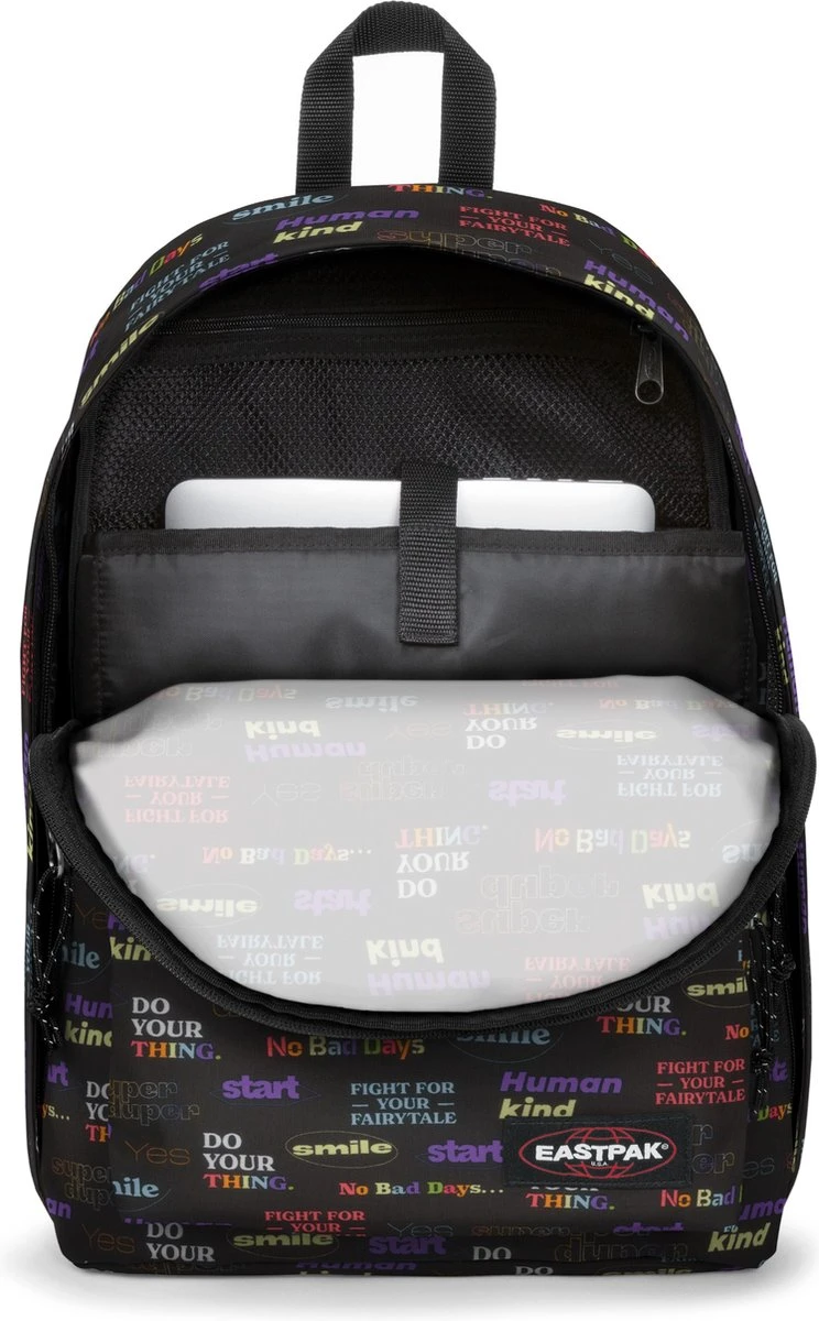 Eastpak OUT OF OFFICE Unisex Rugzak - Nostalgia Black 4 Eastpak OUT OF OFFICE Unisex Rugzak - Nostalgia Black - Afbeelding 4