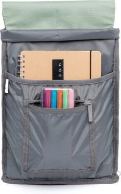 Lefrik Scout Mini Rugzak - Eco Friendly - Recycled Materiaal - New Sage -Schoolbenodigdheden 754x1200 13