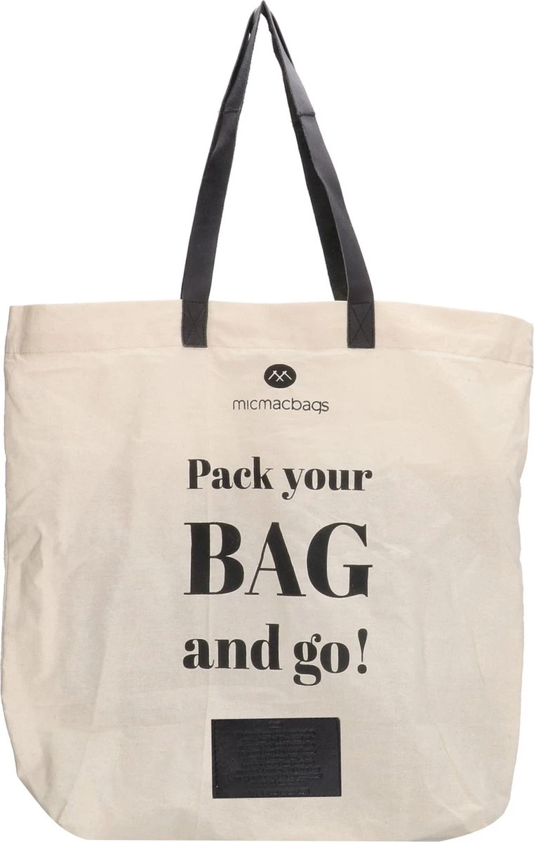 Micmacbags Friendship Rugzak - Zwart 4 Micmacbags Friendship Rugzak - Zwart - Afbeelding 4