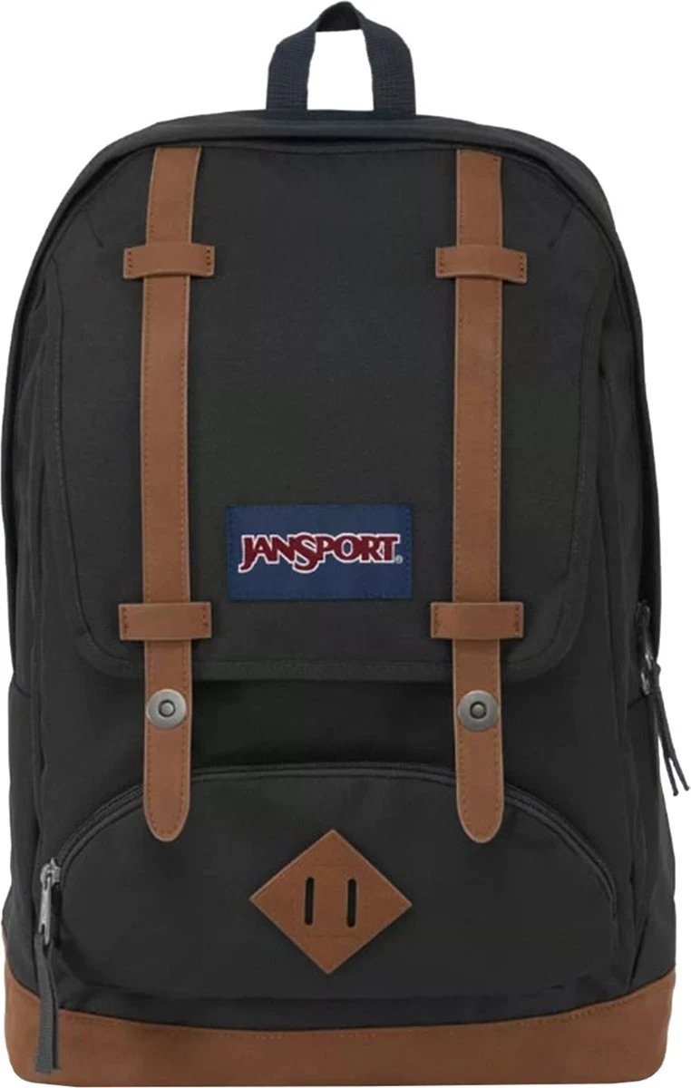 JanSport CORTLANDT Rugzak, 25 Liter, 15 Inch Laptopvak - Black 1 JanSport CORTLANDT Rugzak, 25 Liter, 15 Inch Laptopvak - Black