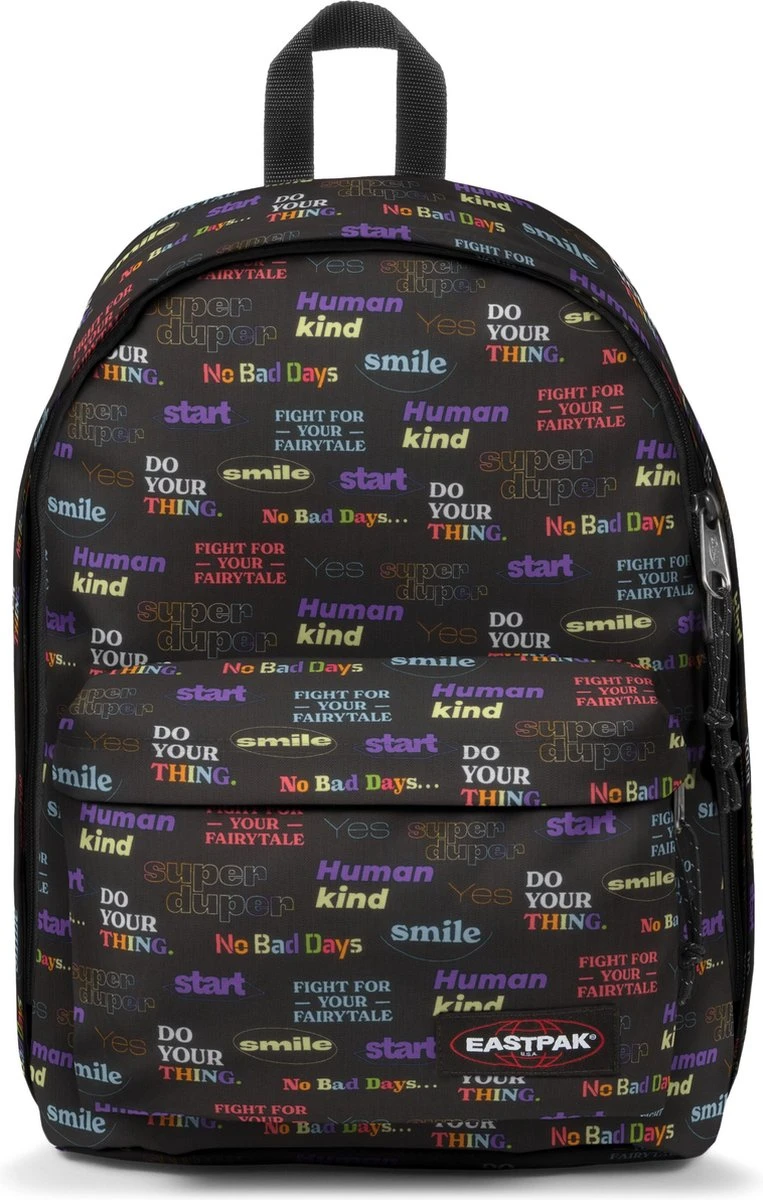 Eastpak OUT OF OFFICE Unisex Rugzak - Nostalgia Black 1 Eastpak OUT OF OFFICE Unisex Rugzak - Nostalgia Black