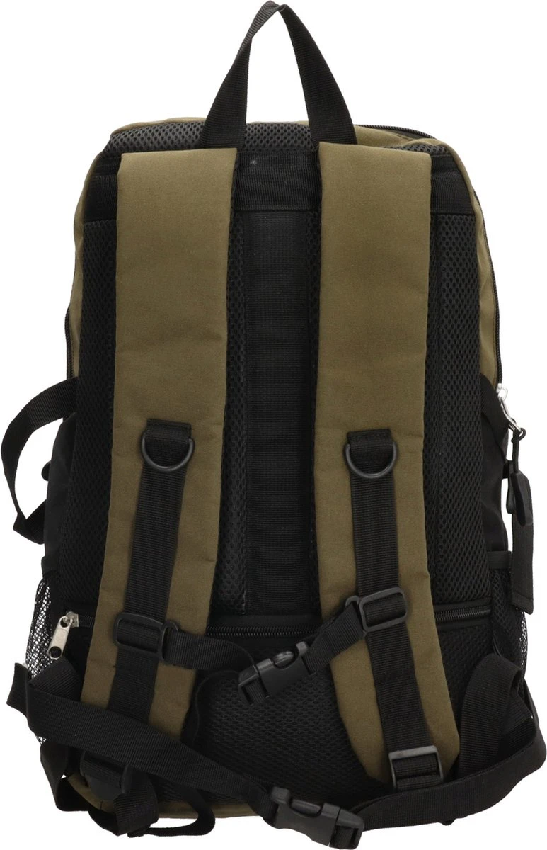 Beagles Originals Outdoor Originals Rugzak 15,6 Inch (34.5x19.4 Cm) - Olijfgroen 2 Beagles Originals Outdoor Originals Rugzak 15,6 Inch (34.5x19.4 Cm) - Olijfgroen - Afbeelding 2