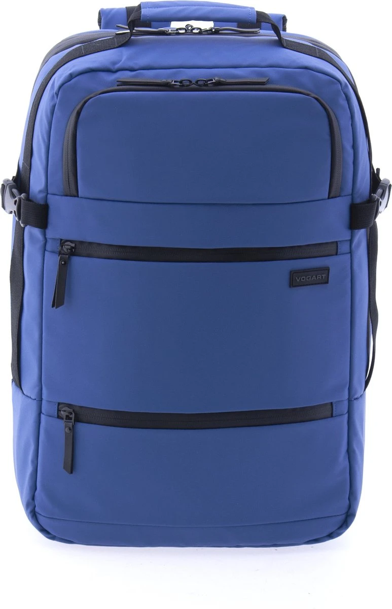 Vogart Camper Waterproof Laptoprugzak - 17 Inch - Blauw 2 Vogart Camper Waterproof Laptoprugzak - 17 Inch - Blauw - Afbeelding 2