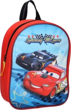 Disney Rugzak Cars The Fast One 28 X 22 Cm Rood