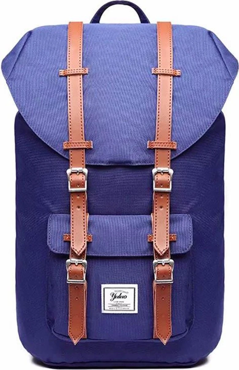 Yulo Backpack Rugzak - Offroad - Geschikt Voor Max 15.6 Inch Laptops - Navy Blauw 1 Yulo Backpack Rugzak - Offroad - Geschikt Voor Max 15.6 Inch Laptops - Navy Blauw