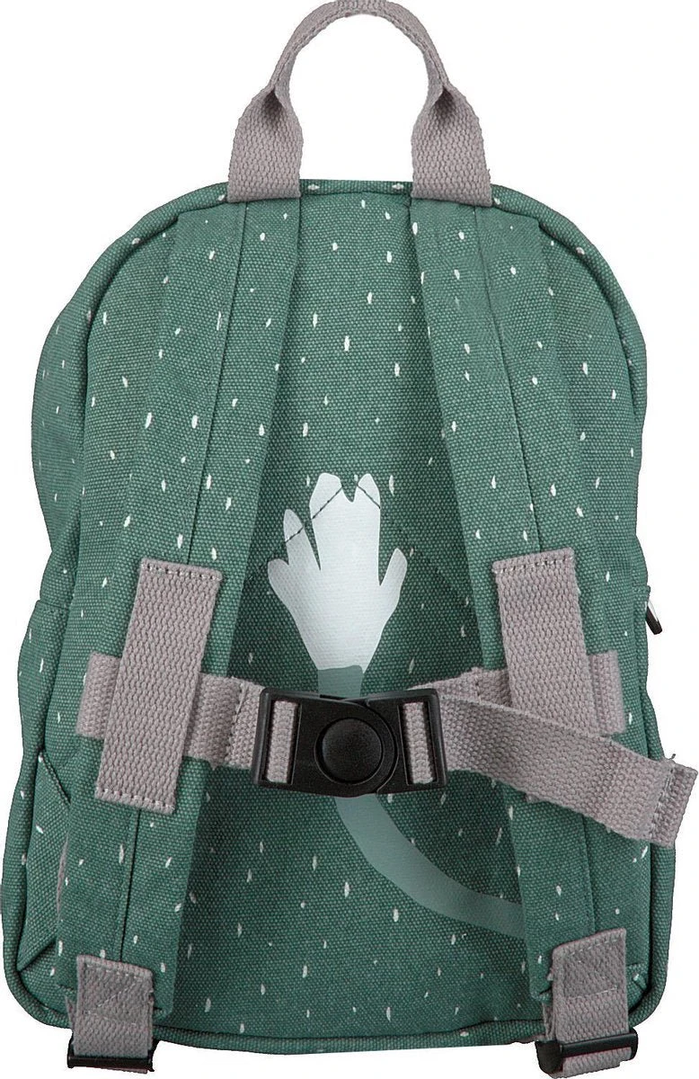 Trixie Hippo Kinderrugzak / Rugtas / Schooltas - Backpack - 12 Liter - Katoen - Blauw 7 Trixie Hippo Kinderrugzak / Rugtas / Schooltas - Backpack - 12 Liter - Katoen - Blauw - Afbeelding 7