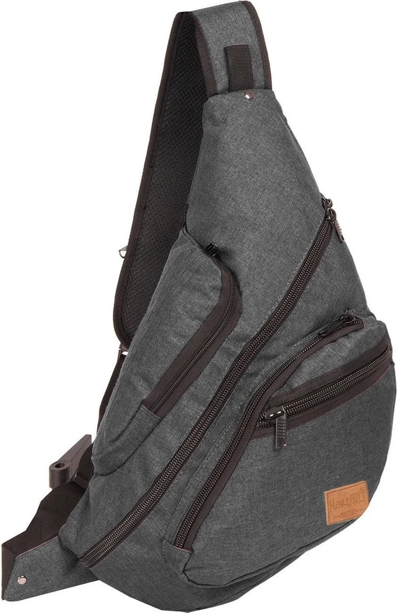 New Rebels® Heaven - Rugtas - Zwart - 54x10x30cm - Rugzak / Backpack 1 New Rebels® Heaven - Rugtas - Zwart - 54x10x30cm - Rugzak / Backpack