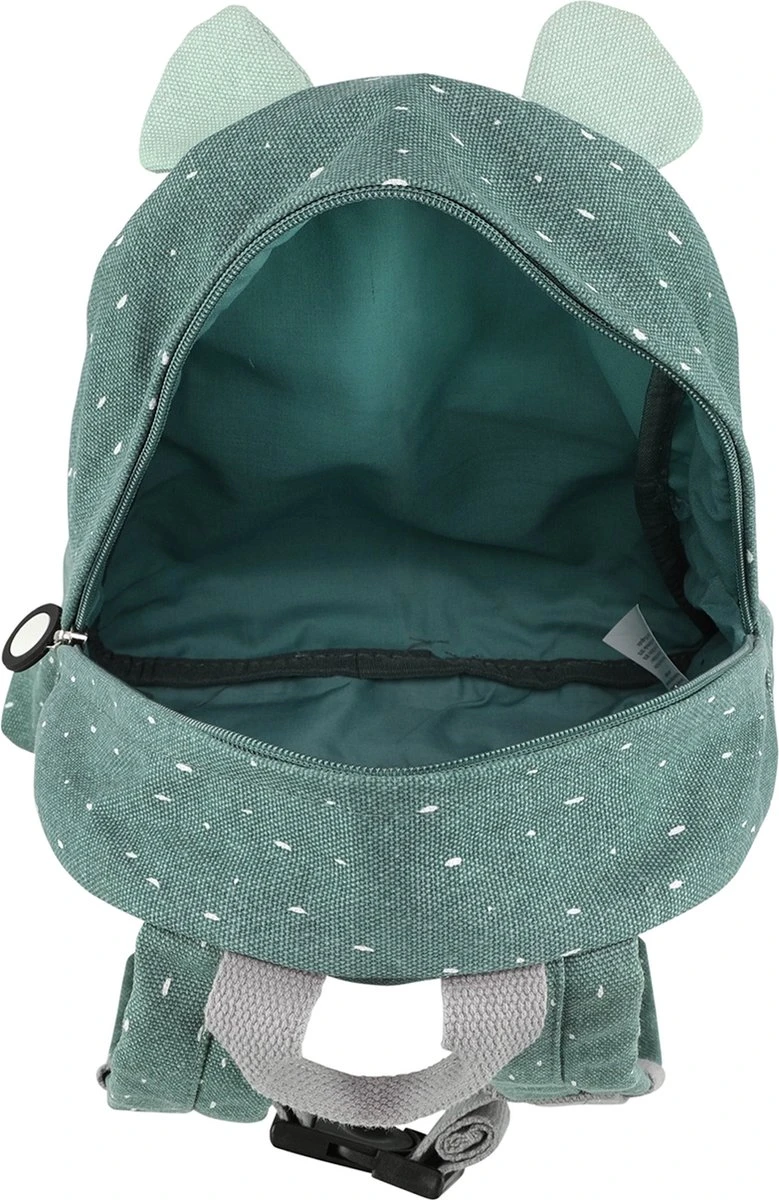 Trixie Hippo Kinderrugzak / Rugtas / Schooltas - Backpack - 12 Liter - Katoen - Blauw 11 Trixie Hippo Kinderrugzak / Rugtas / Schooltas - Backpack - 12 Liter - Katoen - Blauw - Afbeelding 11